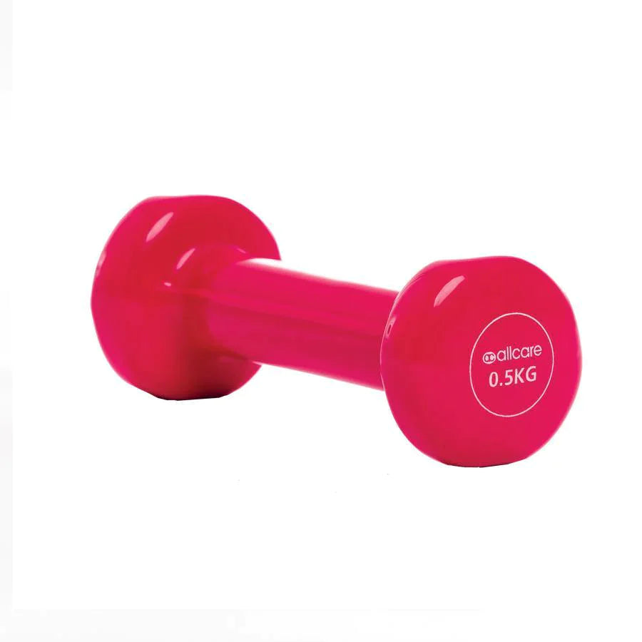 ALLCARE DUMBBELLS - INDIVIDUAL PVC COATED WEIGHTS