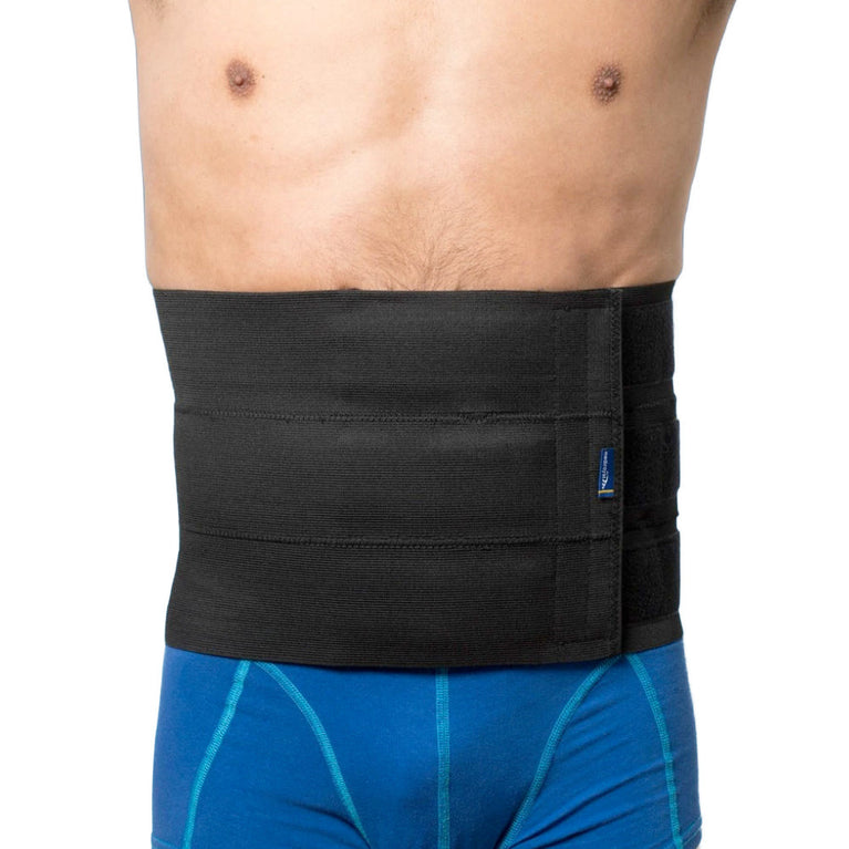 ABDOMINAL BINDER 3 PANEL BLACK