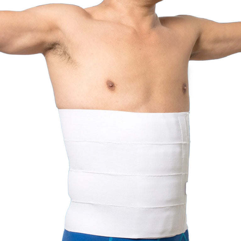 ABDOMINAL BINDER 4 PANEL WHITE