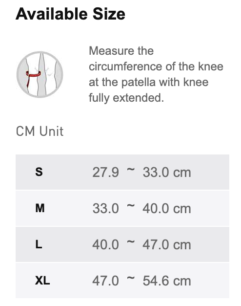 LP647 KNEE SUPPORT