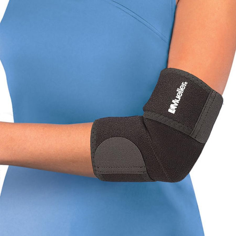 ELBOW SUPPORT BLACK NEOPRENE OSFM