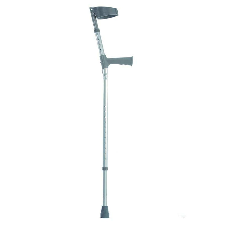 FOREARM CRUTCHES - LIGHTWEIGHT, DURABLE, DUAL ADJUSTABLE SECTIONS