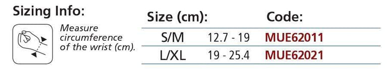 MUE620 LIGHTWEIGHT CARPAL TUNNEL WRIST BRACE FOR PAIN RELIEF AND SWELLING SUPPORT