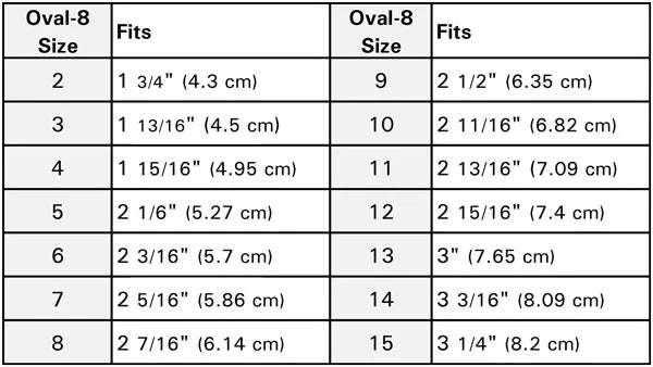 OVAL 8 FINGER POLYPROPYLENE SPLINTS