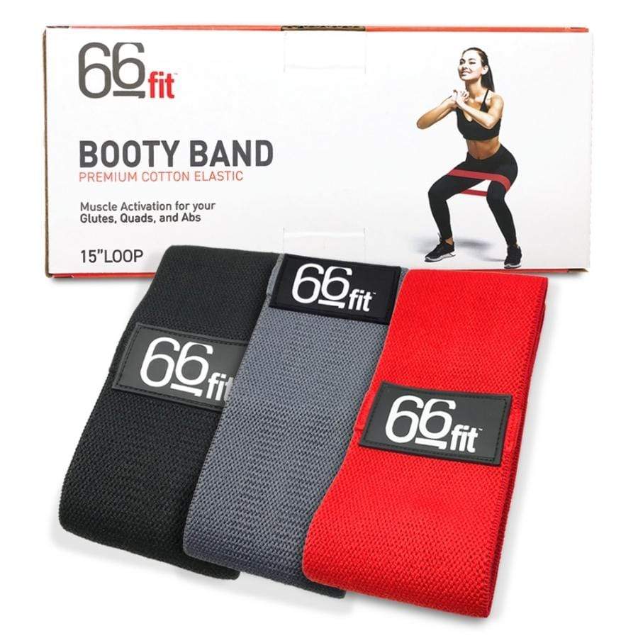 66fit Booty Bands Premium Cotton Elastic