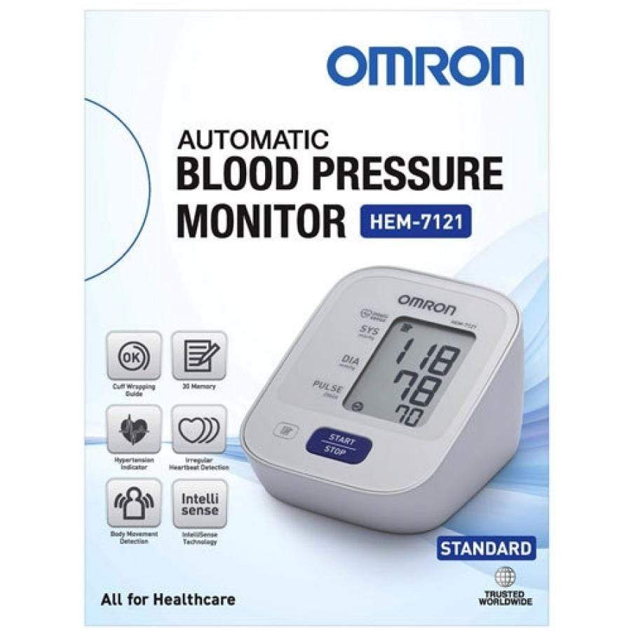 OMRON HEM7144T1 STANDARD UPPER ARM BLOOD PRESSURE MONITOR