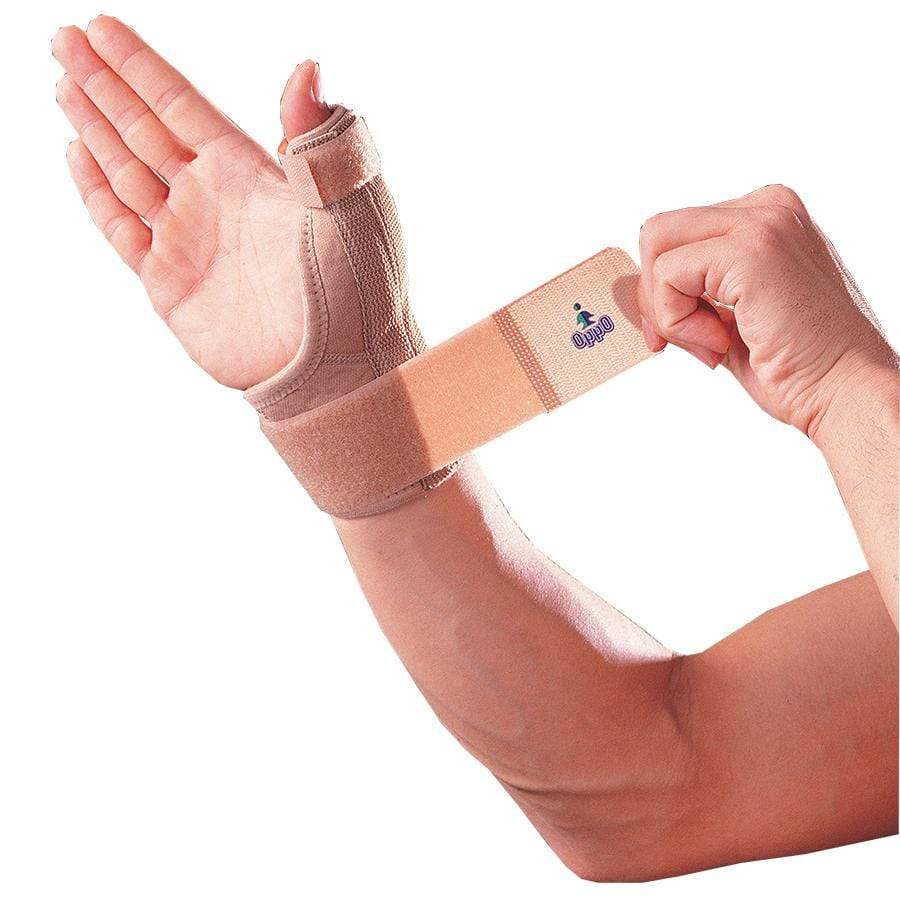 OPP1289 WRIST THUMB SUPPORT WITH THREE REMOVABLE METAL SPLINTS