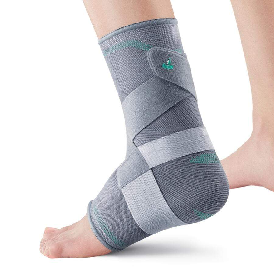 OPP2302 DELUXE ANKLE STABILIZER WITH X STRAP