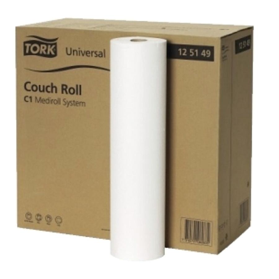 TORK UNIVERSAL COUCH ROLL 49CM X 50M EACH